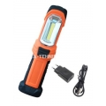 Prožektors COB (3W)+LED5 (akumulators)*